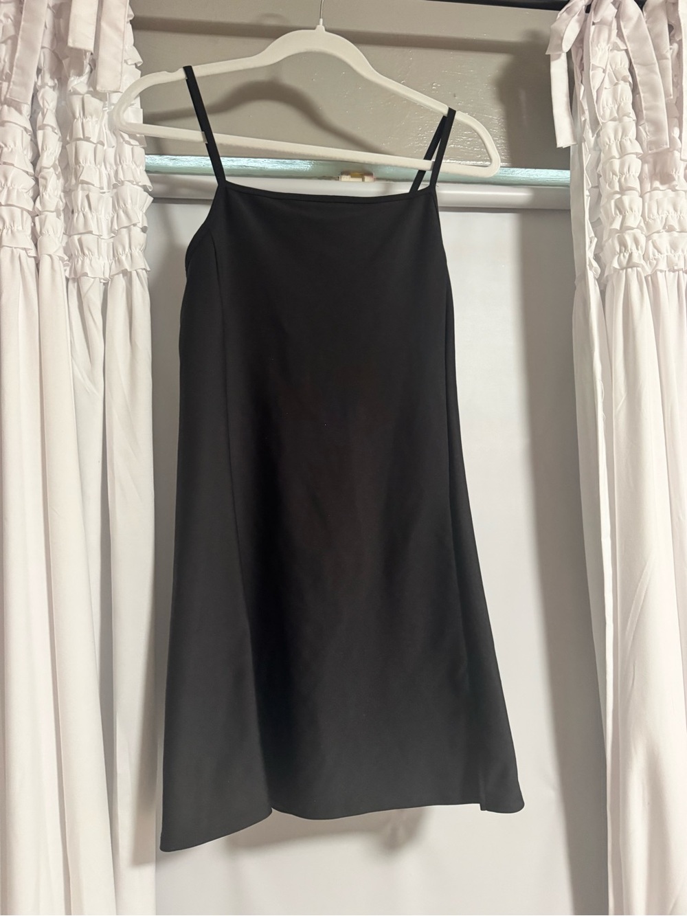 Old Navy Black Active Tennis Dress with Spaghetti Straps